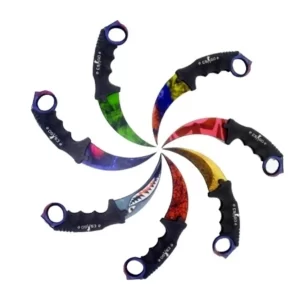 Ahşap Cs-go 7'li Karambit Oyuncak Set 8001