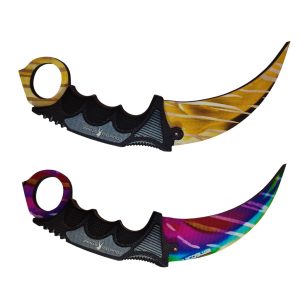 CS:GO 2'li Karambit Ahşap Oyuncak